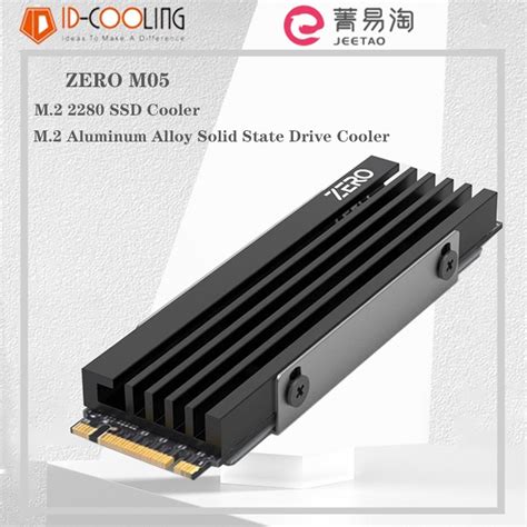 Id Cooling Zero M Ssd Heatsink Gasket Aluminum Alloy M Ssd