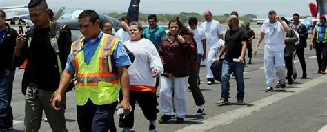 Arriban Al Pa S M S Nicarag Enses Deportados De Estados Unidos Viva