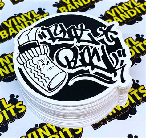 custom graffiti stickers