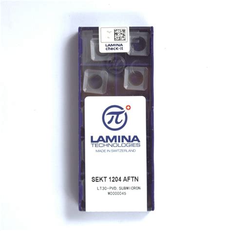 LAMINA SEKT1204AFTN LT30 10PCS คณภาพสงสแควรเครองกด CNC เครองมอ