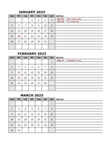 Month Calendar Printable Pdf Ingrid L Perez