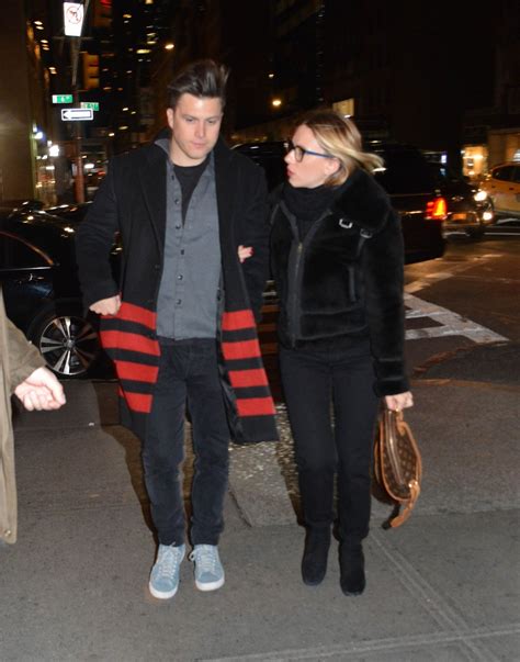 Scarlett Johansson and Colin Jost - Night Out in NYC 02/17/2019 ...