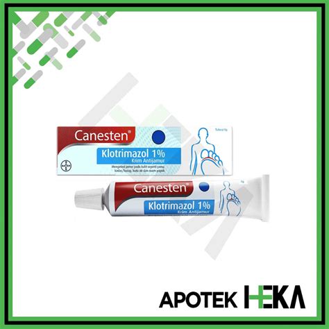 Jual Canesten Clotrimazole Cream G Krim Kulit Jamur Panu Kadas Kutu