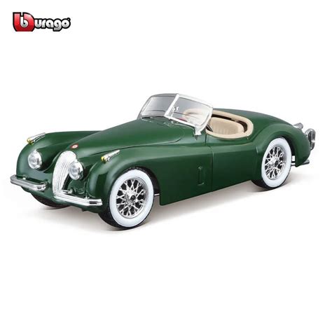 Bburago Jaguar XK 120 Roadster Carro De Corrida De Liga Modelo De Ve