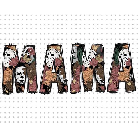 Horror Movies Mama PNG, Spooky Mommy Halloween Png, Horror M - Inspire ...