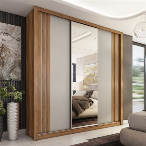 Guarda Roupa Casal Portas Moema Am Ndola Touch Nude Preto Prime Tx Leroy Merlin