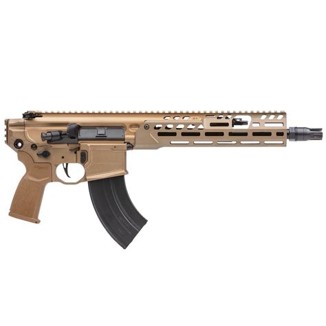 Sig Sauer MCX SPEAR-LT 7.62x39 11.5" 1:9.5" Bbl Coyote Brown Pistol w ...