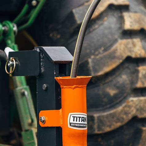 Single Tine Subsoiler with Optional Pipe Layer Attachment | Titan Attachments