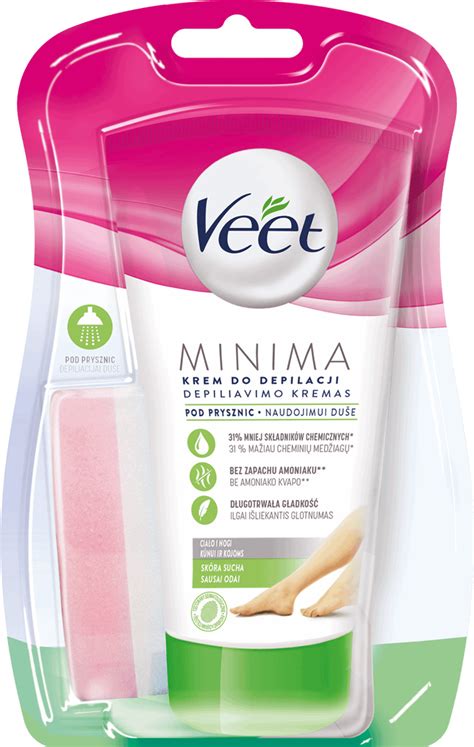 Veet Minima Krem Do Depilacji Pod Prysznic Cia O I Nogi Sk Ra Sucha