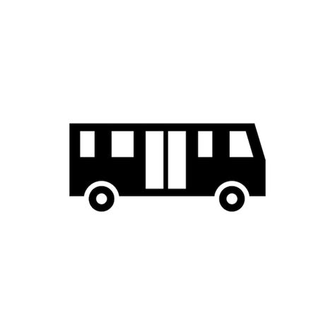 Premium Vector Bus Icon Vector Template Flat Design