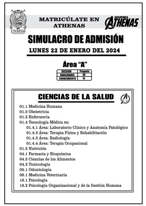The Untold Story Of *Solucionario Simulacro San Marcos 2025* And Exam Success