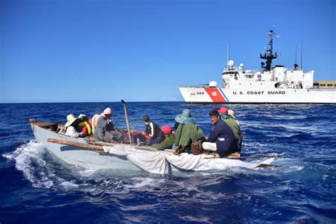 Us Coast Guard Returns 223 Migrants Back To Haiti Cuba Some Stopped