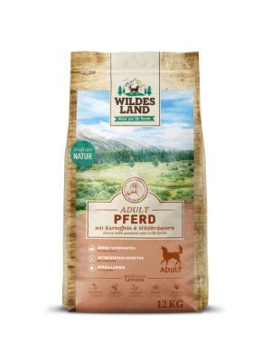 Wildes Land Alimentation Chien Goût Cheval et Pommes de Terre 12 Kg