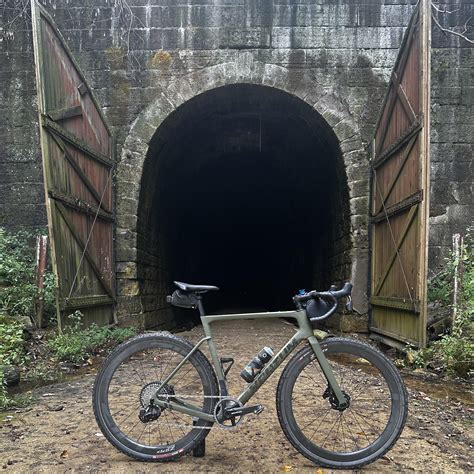 This route features a 3800’ pitch-black tunnel blasted in 1873. : r