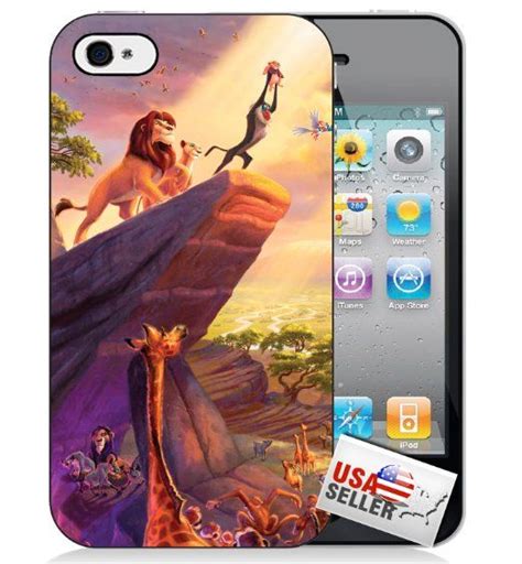 Amazon Disney Lion King Art Design Iphone S Plastic Hard Case