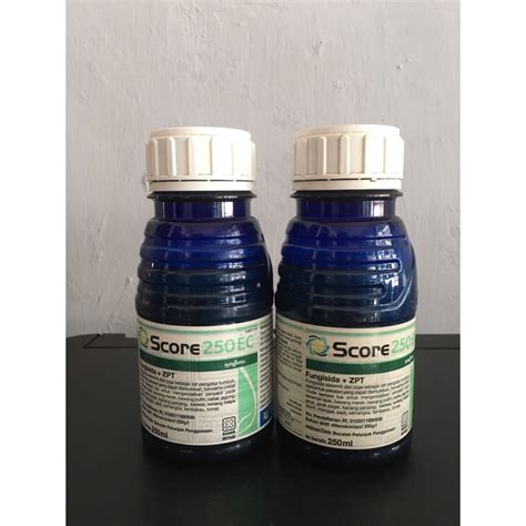 Jual FUNGISIDA SCORE 250EC 250ML OBAT PENYAKIT TANAMAN YANG DISEBABKAN