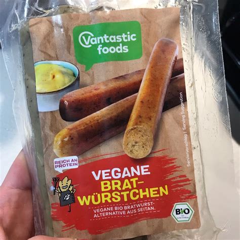 Vantastic Foods Vegane Bratwurst Reviews Abillion