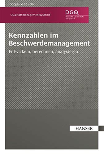 Beschwerdemanagement Deutsche Gesellschaft F R Qualit T E V