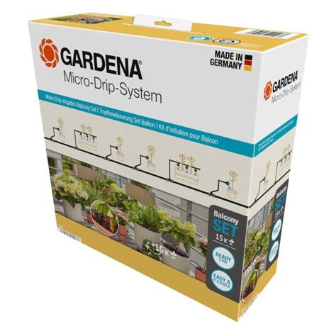 Micro Drip System Gardena Bevattningsset Till Balkong