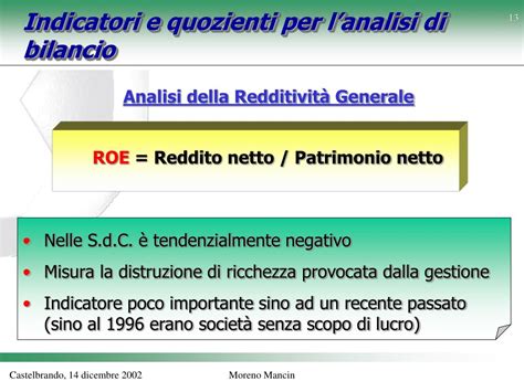 PPT Riclassificazione e Analisi di Bilancio delle Società di Calcio