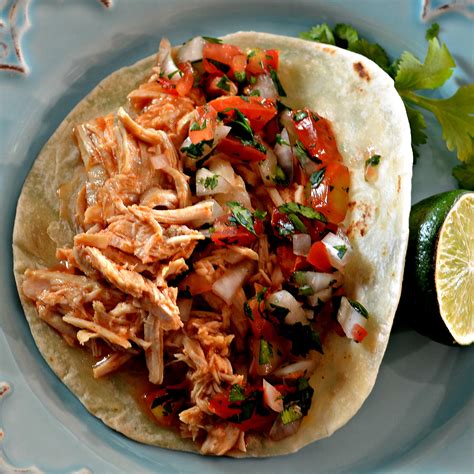 sarahs easy shredded chicken taco filling recipe allrecipes