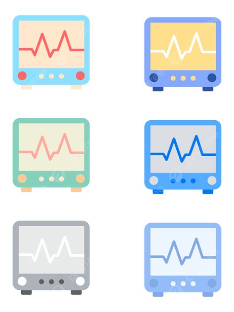 Business Medical Technology Ecg Simple Flat Icon Business Medical