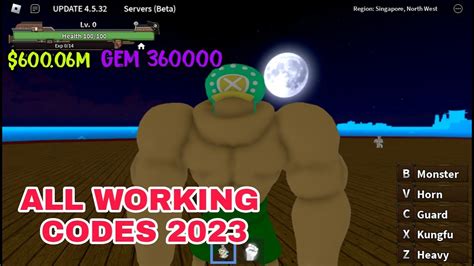 New All Working Codes For King Legacy April 2023 Roblox King Legacy Codes Youtube