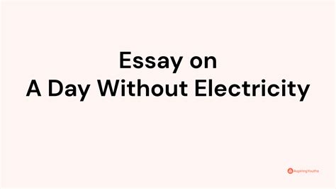 Life Without Electricity Essay In Hindi Sitedoct Org