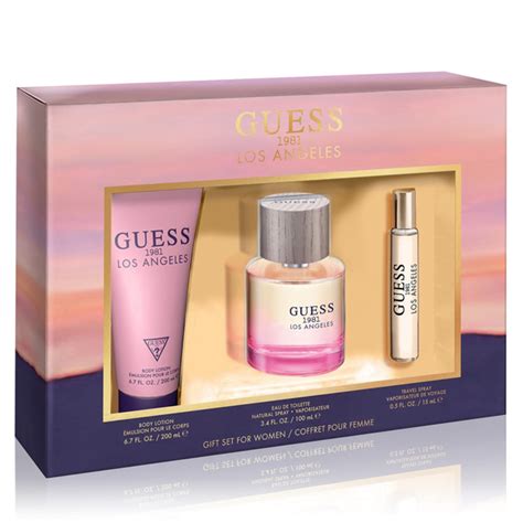 Guess 1981 Los Angeles Women 3Pc Set - Online Grocery Store | Hongkong ...