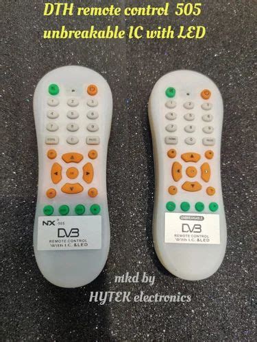 DVB Unbreakable DTH Remote Digital At Rs 15 In New Delhi ID