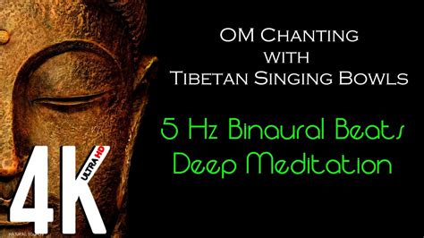 Tibetan Deep Meditation Monk Chant Singing Bowls Natural Sounds