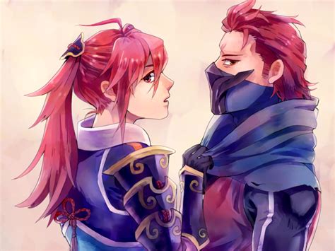 Subaki And Saizo Fire Emblem And More Drawn By Mokuba Artist