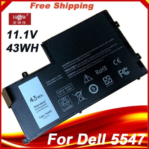 TRHFF Bater A Para Dell Inspiron 11 1 V 43wh 5547 5545 5548 5447 5445