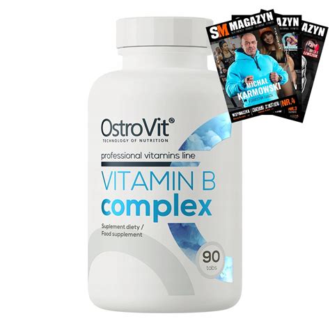 OSTROVIT VITAMIN B COMPLEX KOMPLEKS WITAMIN Z GRUPY B UKŁAD NERWOWY