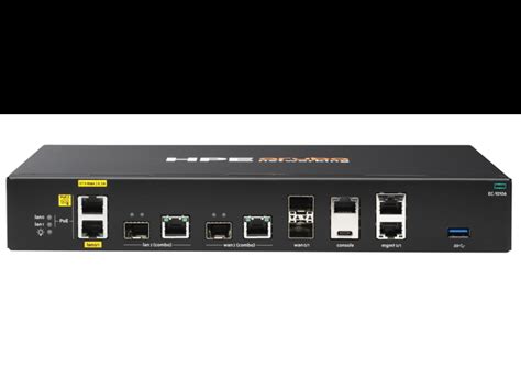 Hpe Aruba Networking Edgeconnect 10106 1g 2x Sfp 2x Combo 1g 2x Rj45