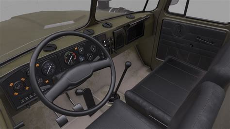 Russian Military Truck Ural D Model Blend Free D