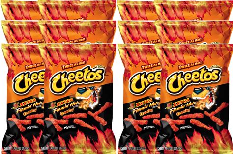 Buy Cheetos Crunchy Xxtra Flamin Hot Net Wt Baggies Snack Care Package For College