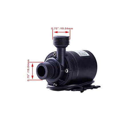 ZAOJIAO DC 12V Brushless Water Pump 1 2 Male Thread Centrifugal