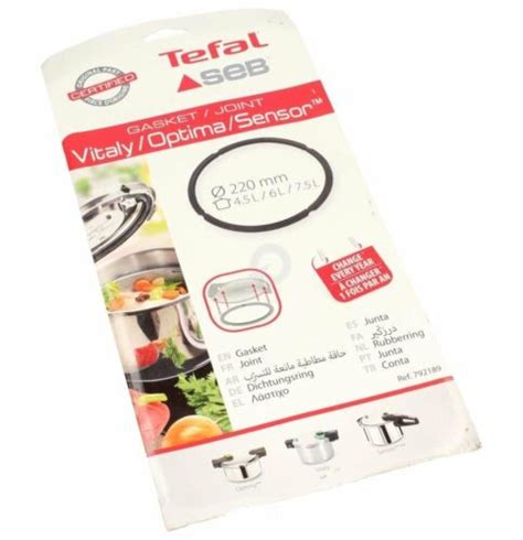 Tefal Pressure Cooker Gasket Vitaly Optima Sensor Kiwsto In