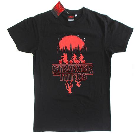 MAGLIA T SHIRT STRANGER THINGS SOTTOSOPRA TAGLIA XXS