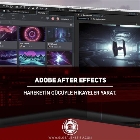 Adobe After Effects Ücretsiz Eğitim 2024 5 Dilde Sertifika