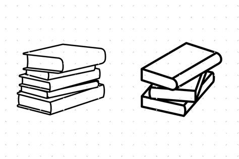 Stack Of Books Svg Graphic By Crafteroks Creative Fabrica