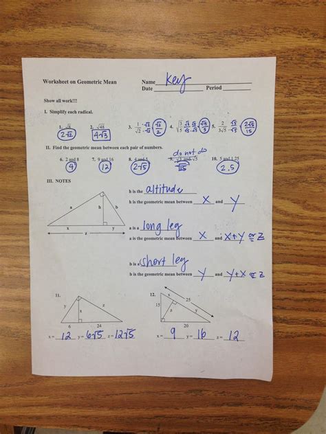 10 Key Practice Sheets