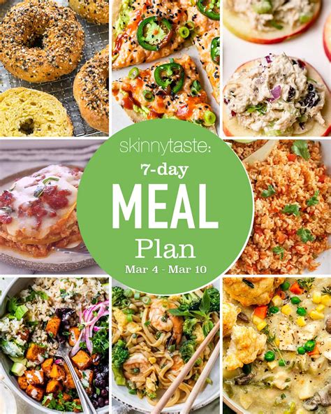 Free 7 Day Healthy Meal Plan March 4 10 Nature S Gateway