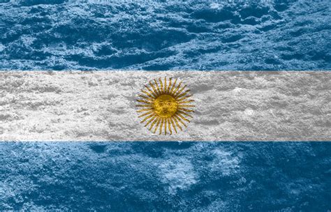 textura de la bandera argentina como fondo 16263669 Foto de stock en Vecteezy