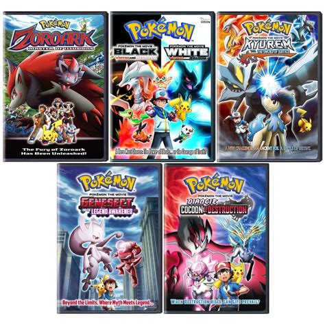 Amazon Pokemon Anime Film Series Movie Dvd Collection Movies Tv