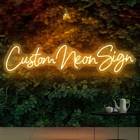 Custom Neon Signs,Personalized Neon Signs for wall decor, large Custom