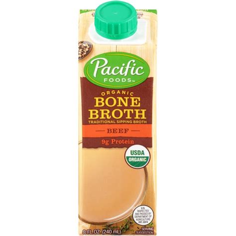 Pacific Organic Beef Bone Pacific Foods Organic Beef Bone Broth (8 oz ...