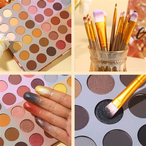 UCANBE Paleta De Maquillaje De Sombra De Ojos De 54 Colores Juego De