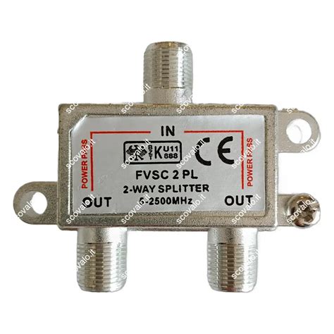 Splitter Derivatore Sat Tv Mhz Digitale Terrestre Ingresso